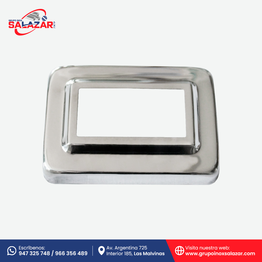 Canopla rectangular C-304