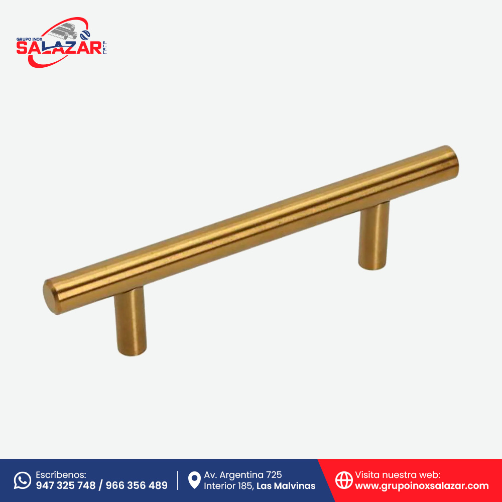 Jalador para puerta dorada x 1Pz C-304