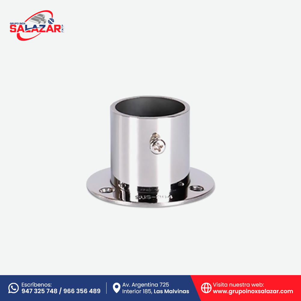 Soporte bridado para cortina C-304