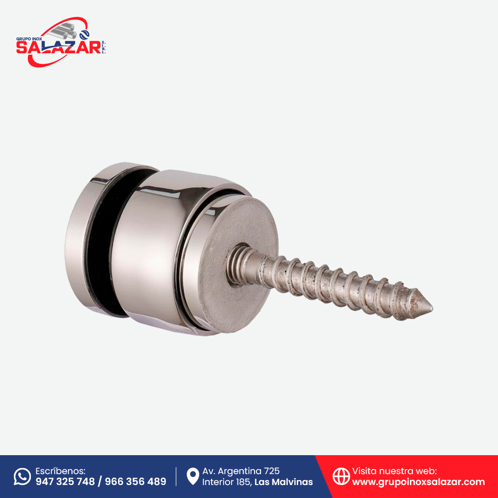 Soporte de vidrio con tirafon C-304