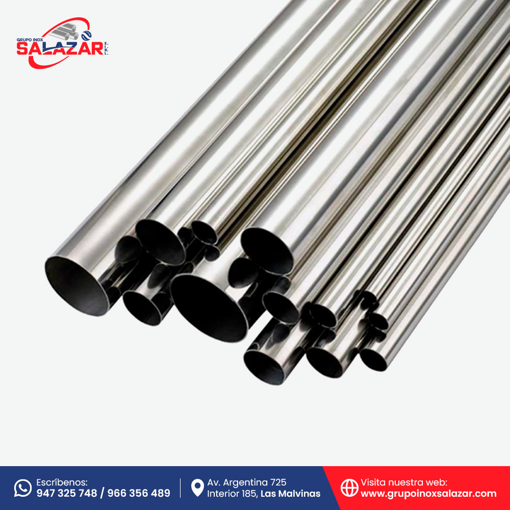 Tubo redondo brillante 1.5 x 6M  C-304